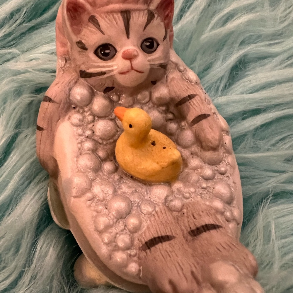 Collection of Kitty Cucumber porcelain cats